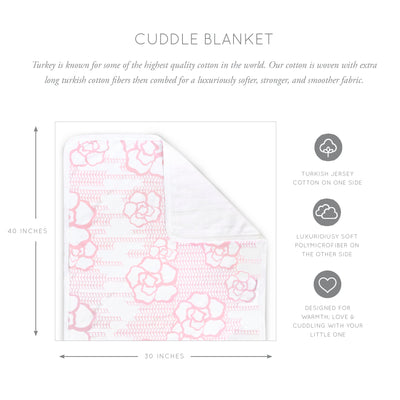 Oilo Capri Floral Cuddle Blanket