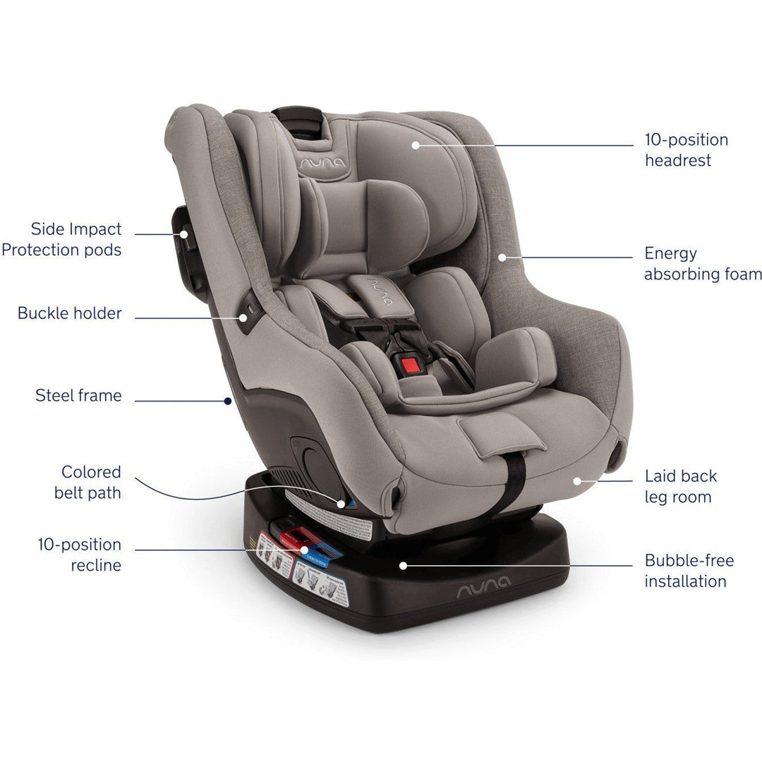 Nuna RAVA Fire Retardant-Free Convertible Car Seat – Berg's Baby