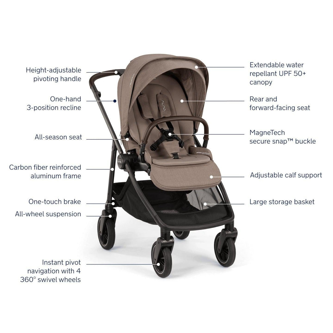nuna stroller handle bar Nuna SWIV Stroller – Berg's Baby & Teen Furniture