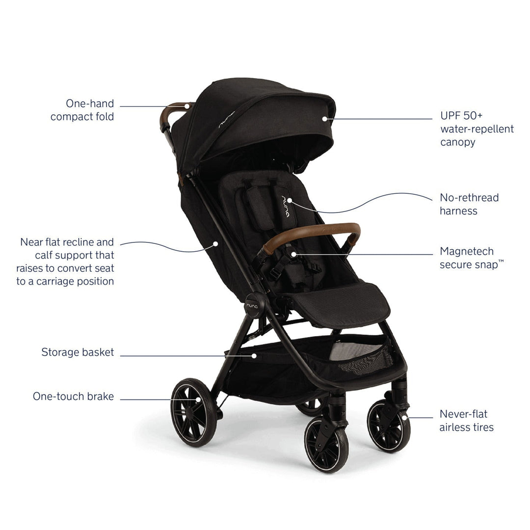 nuna trvl lx cedar シーダー Nuna® Lightweight Baby Stroller Trvl™ LX Cedar | Evitas.com