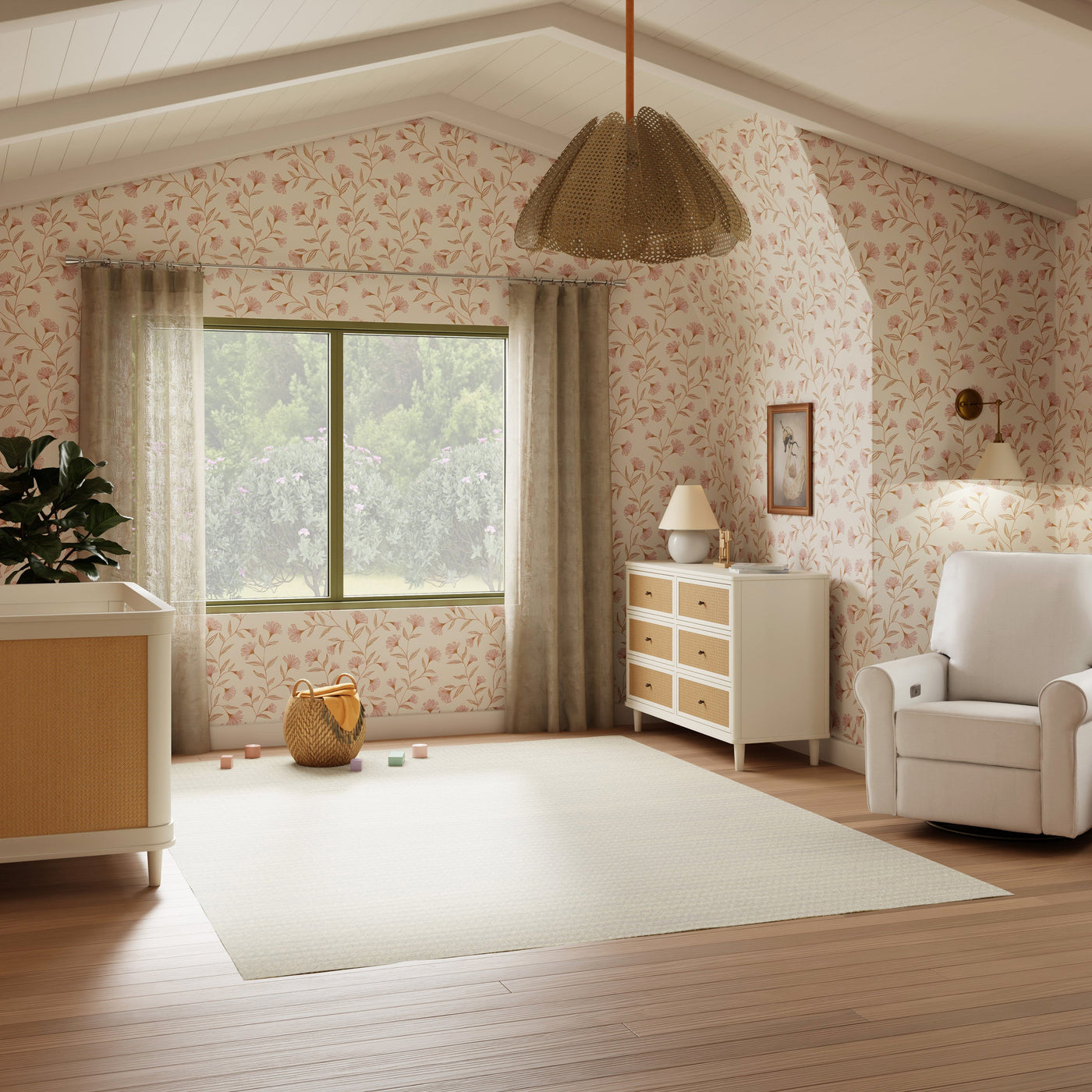 Namesake Marin with Cane 6-Drawer Dresser