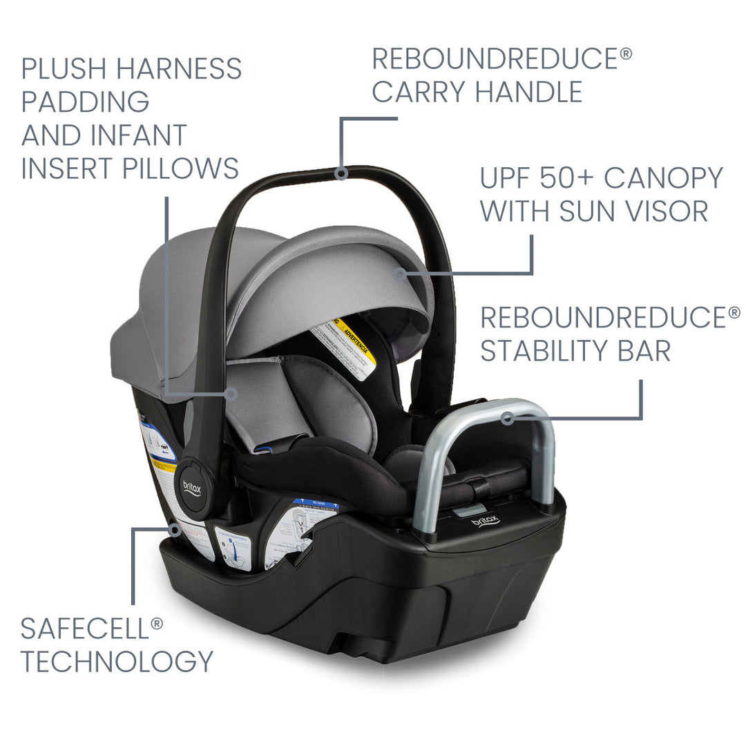 britax support pillow Britax Willow S Infant Car Seat + Alpine Base – Berg's Baby & Teen Furniture