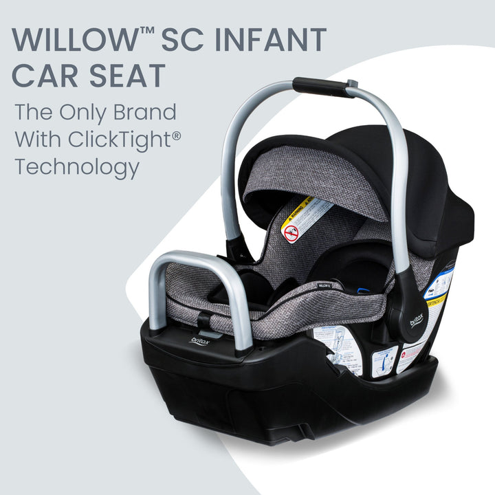 Britax Willow SC Infant Car Seat with Alpine Base – Berg's Baby & Teen  Furniture