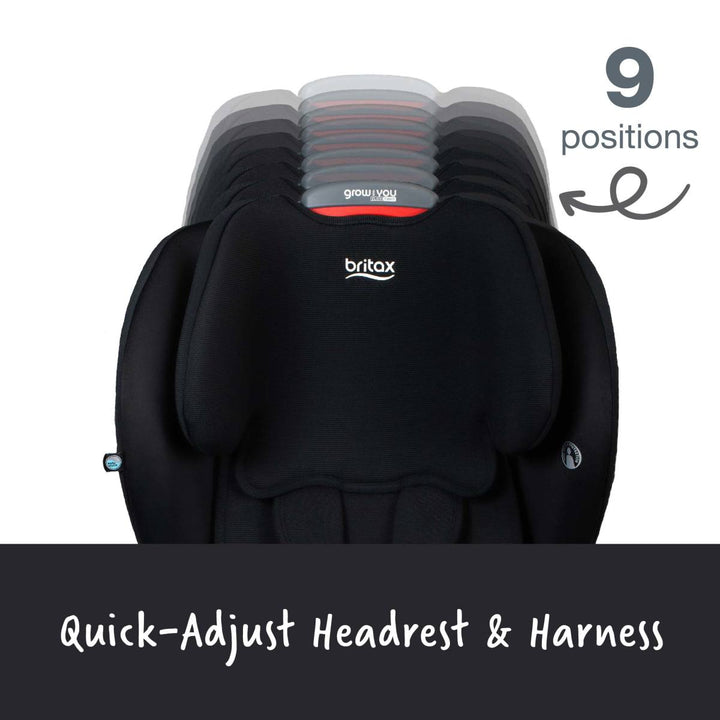 Britax Grow With You Clicktight Harness-to-Booster Seat – Berg's Baby & Teen Furniture