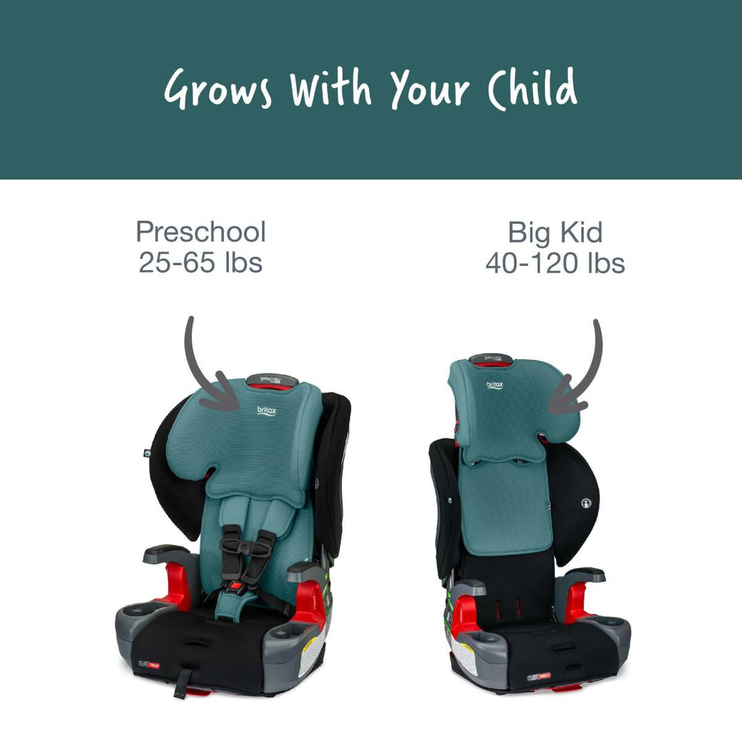 best britax booster seat 2017 Britax Grow With You Clicktight Harness-to-Booster Seat – Berg's Baby &  Teen Furniture