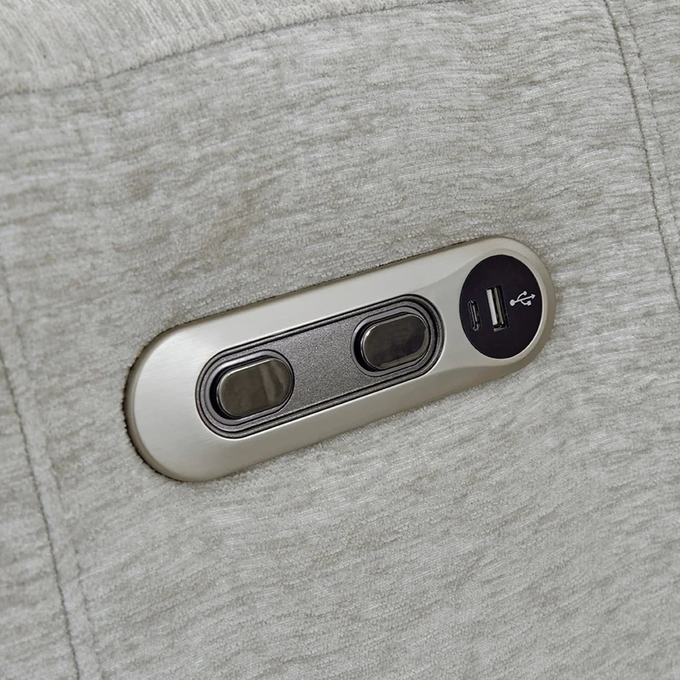 Parker House Radius Plus Power Swivel Glider Recliner with Power Tilt Headrest