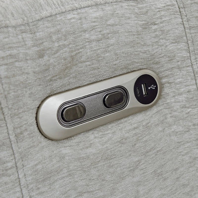 Parker House Radius Plus Power Swivel Glider Recliner with Power Tilt Headrest