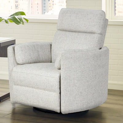 Parker House Radius Plus Power Swivel Glider Recliner with Power Tilt Headrest