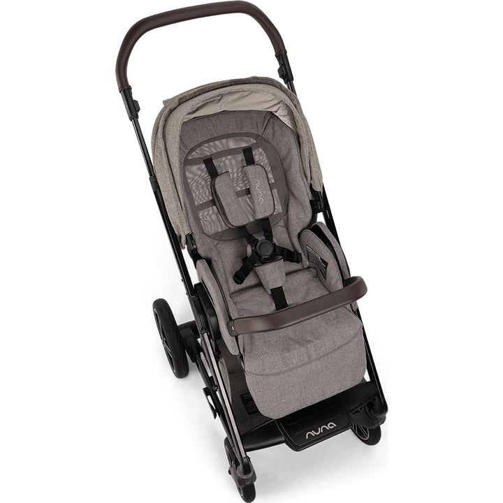 nuna mixx stroller slate Nuna MIXX Next Monterey Stroller with Magnetech Secure Snap