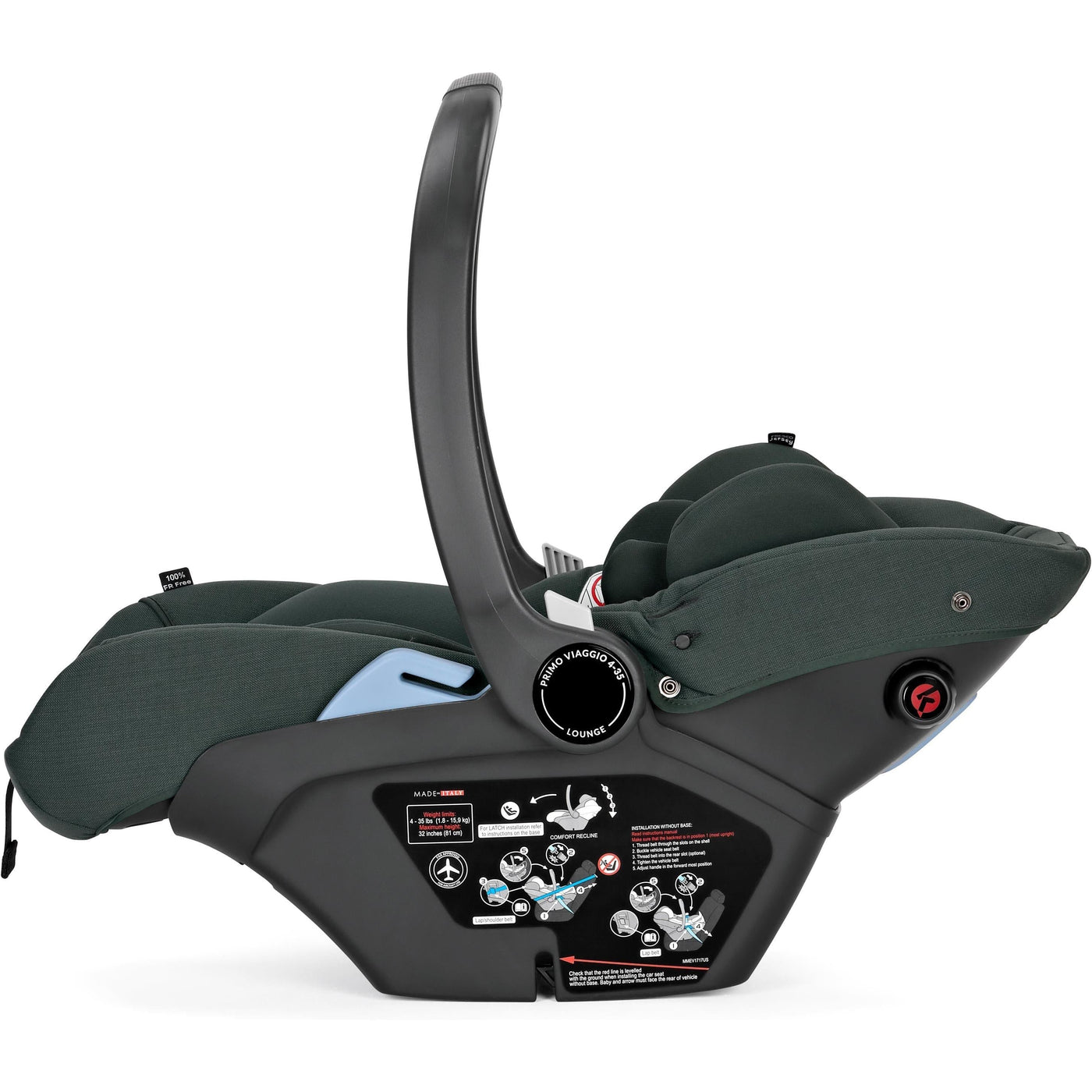 PEG Primo Viaggio Lounge Infant Car Seat + Load Leg Base