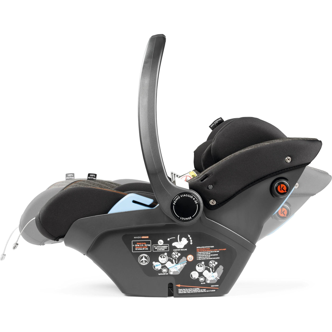PEG Primo Viaggio Lounge Infant Car Seat + Load Leg Base