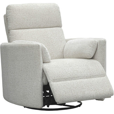 Parker House Radius Plus Power Swivel Glider Recliner with Power Tilt Headrest
