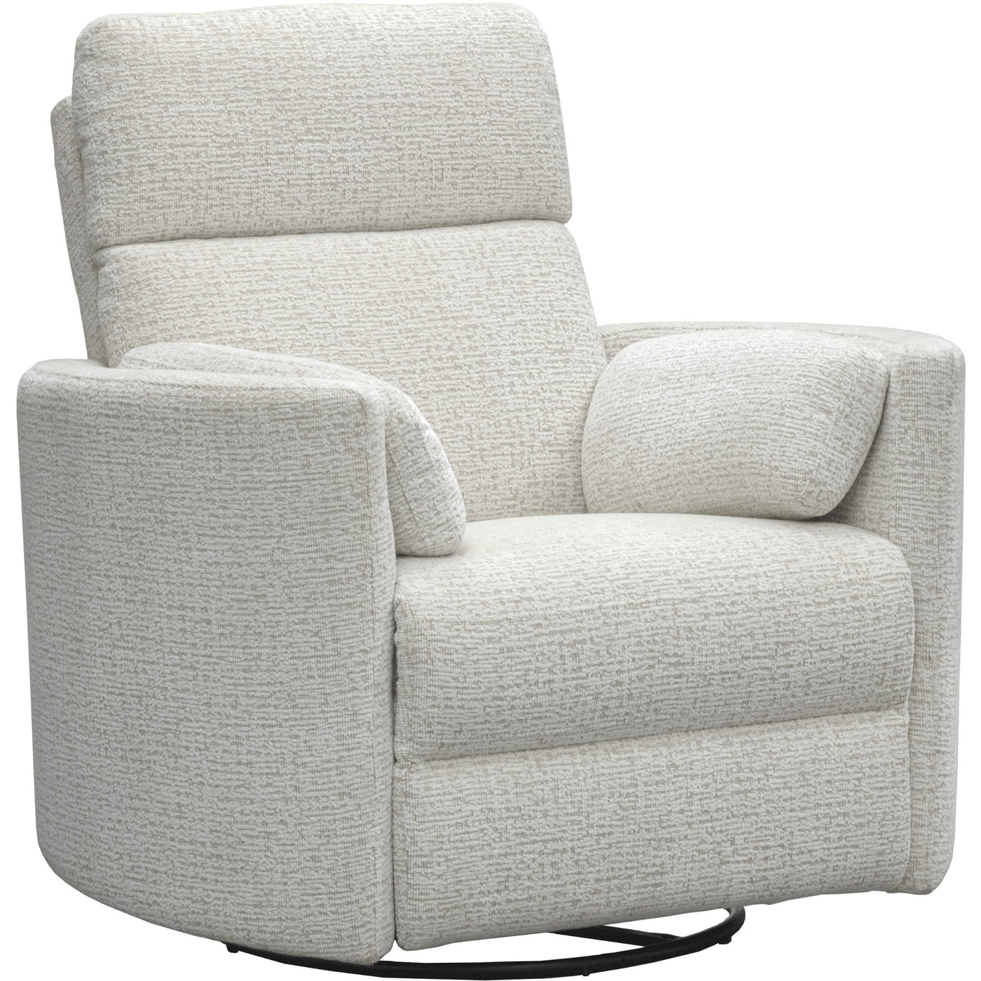 Parker House Radius Plus Power Swivel Glider Recliner with Power Tilt Headrest
