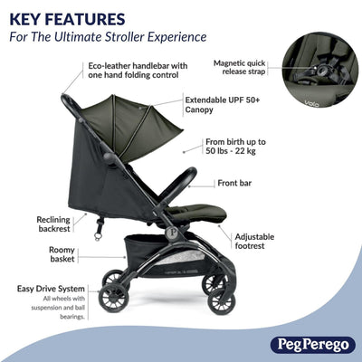 PEG Volo Stroller + Travel Bag
