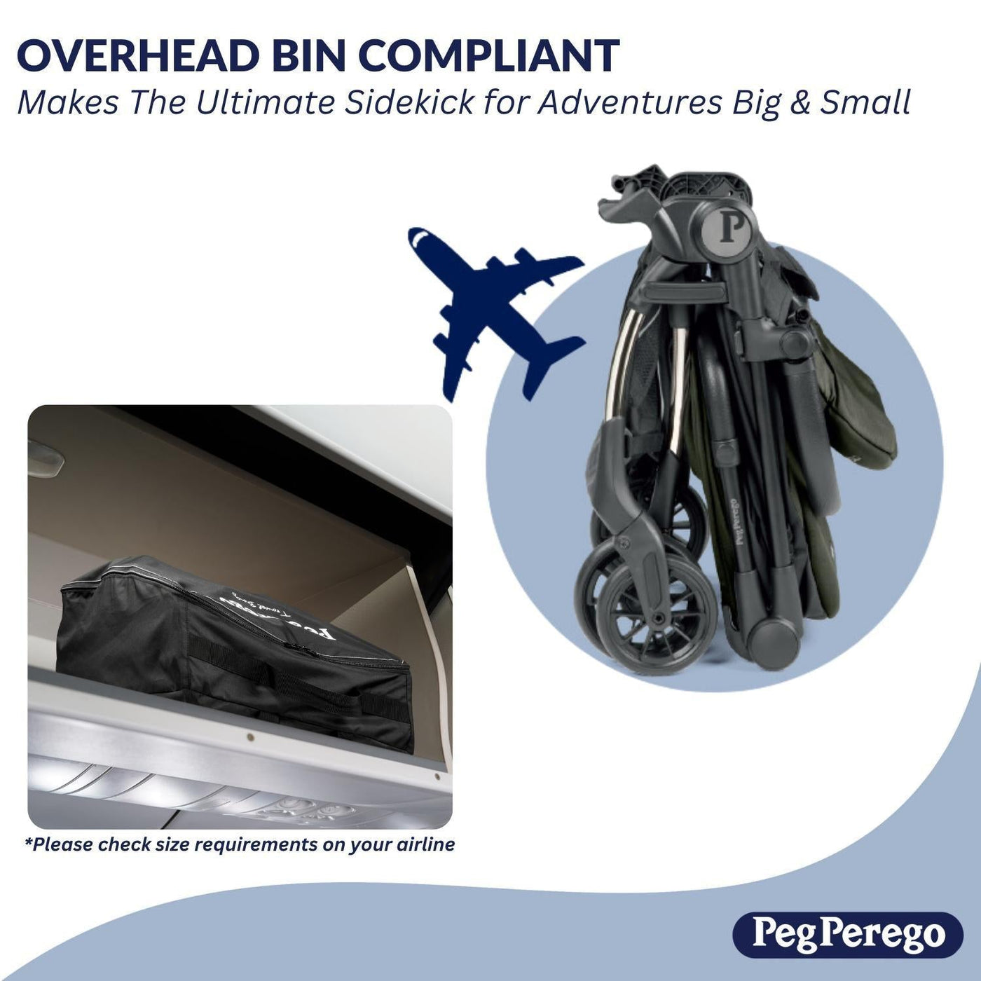 PEG Volo Stroller + Travel Bag