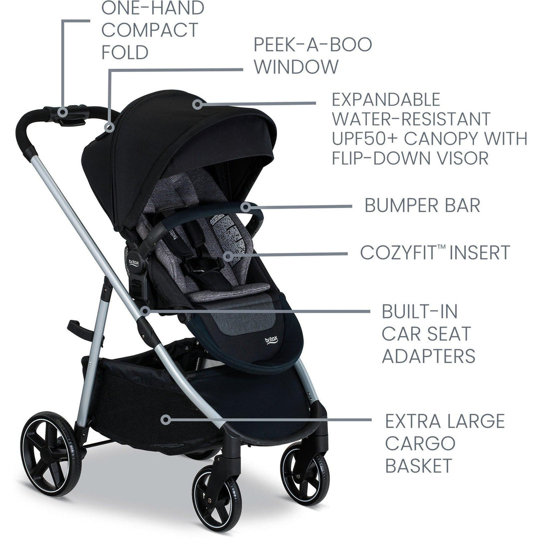 britax bumper bar Britax Grove Modular Stroller – Berg's Baby & Teen Furniture