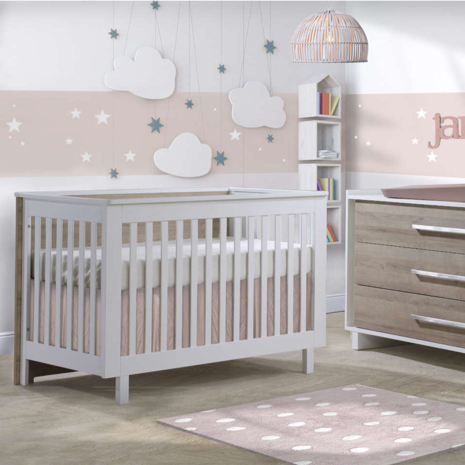 modern convertible crib with dresser Tulip Urban Convertible Crib + 3-Drawer Dresser XL – Berg's Baby & Teen  Furniture
