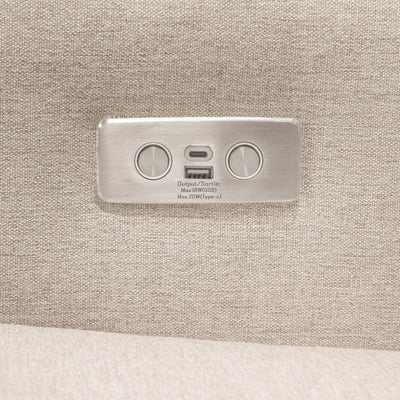 Babyletto Sigi Electronic Recliner and Glider with USB Port