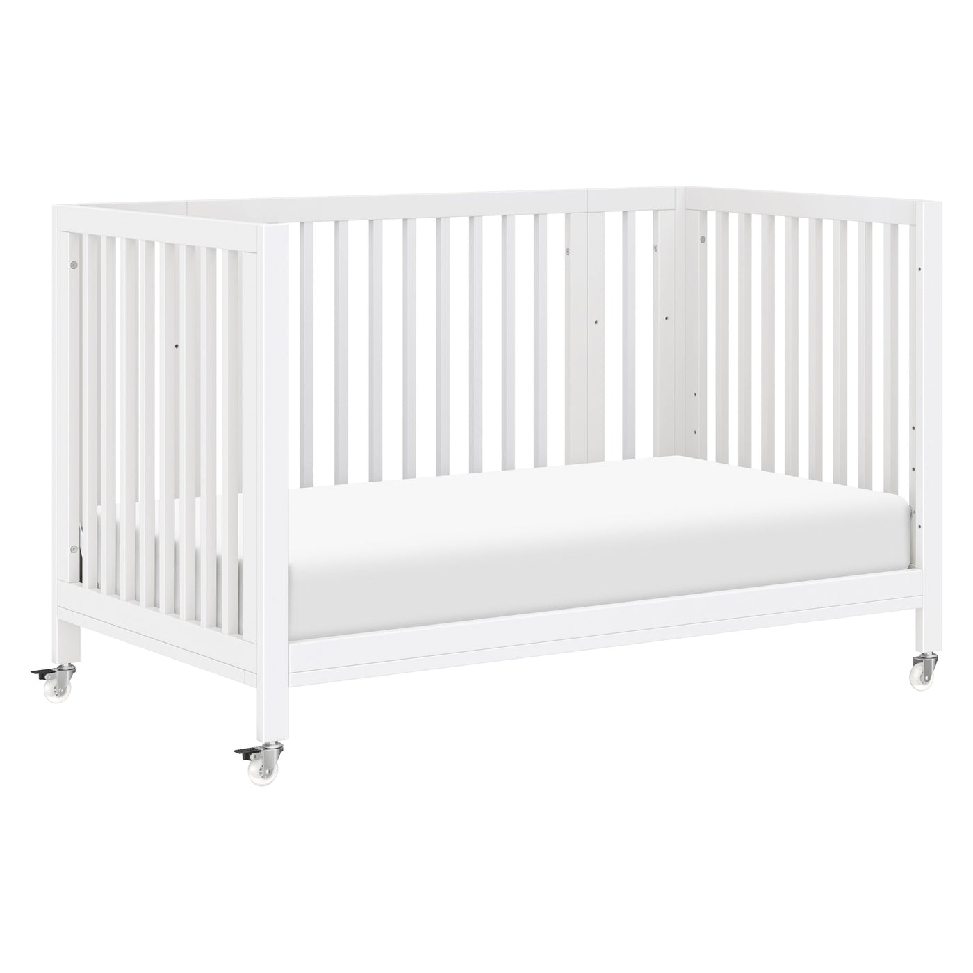 Babyletto Rolli 9-in-1 Convertible All-Stages Crib with Bassinet & Toddler Bed Conversion Kits