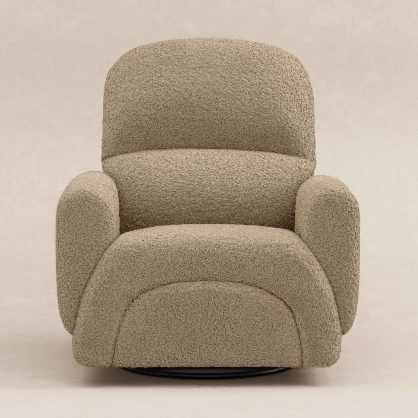 Babyletto Rainbow Recliner and Swivel Glider in Teddy Loop