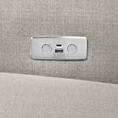 Monogram by Namesake Monroe Power Recliner and Swivel Glider