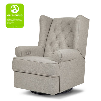 Namesake Harbour Electronic Recliner and Swivel Glider in Eco-Performance Fabric with USB port | Water Repellent & Stain Resistant