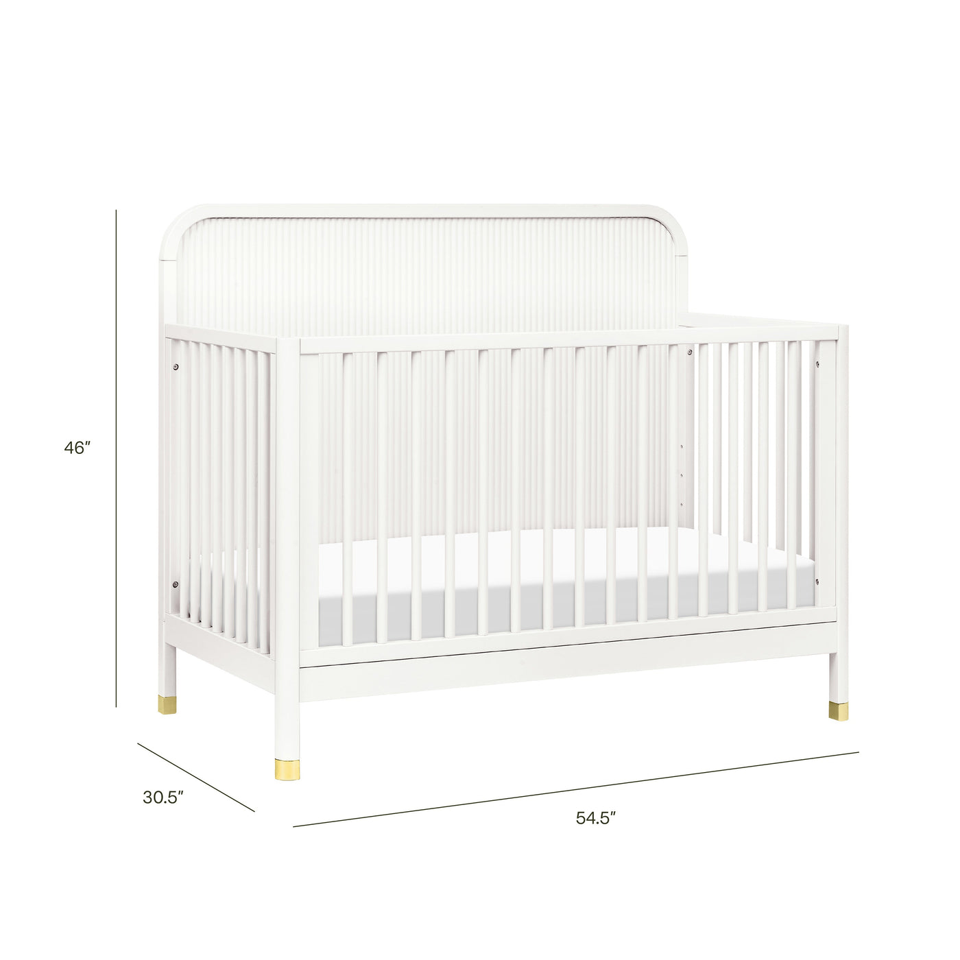 Namesake Brimsley Tambour 4-in-1 Convertible Crib