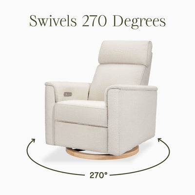 Namesake Willa Plus Power Glider Recliner + Power Headrest