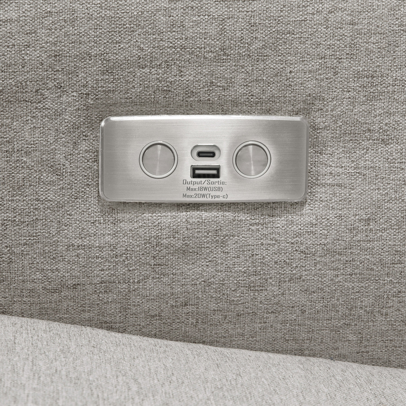 Babyletto Sigi Electronic Recliner and Glider with USB Port