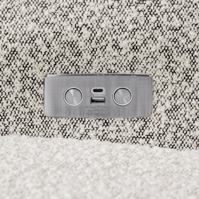 Monogram by Namesake Monroe Power Recliner and Swivel Glider in Boucle