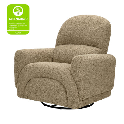 Babyletto Rainbow Recliner and Swivel Glider in Teddy Loop