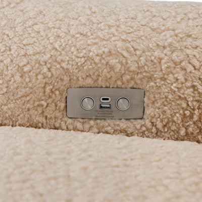 Babyletto Sunday Power Recliner and Swivel Glider in Shearling