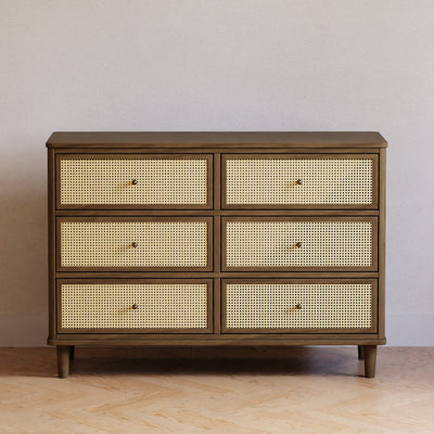 Namesake Marin with Cane 6-Drawer Dresser