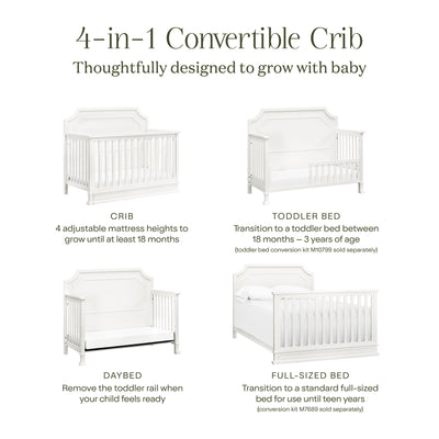 Namesake Emma Regency 4-in-1 Convertible Crib