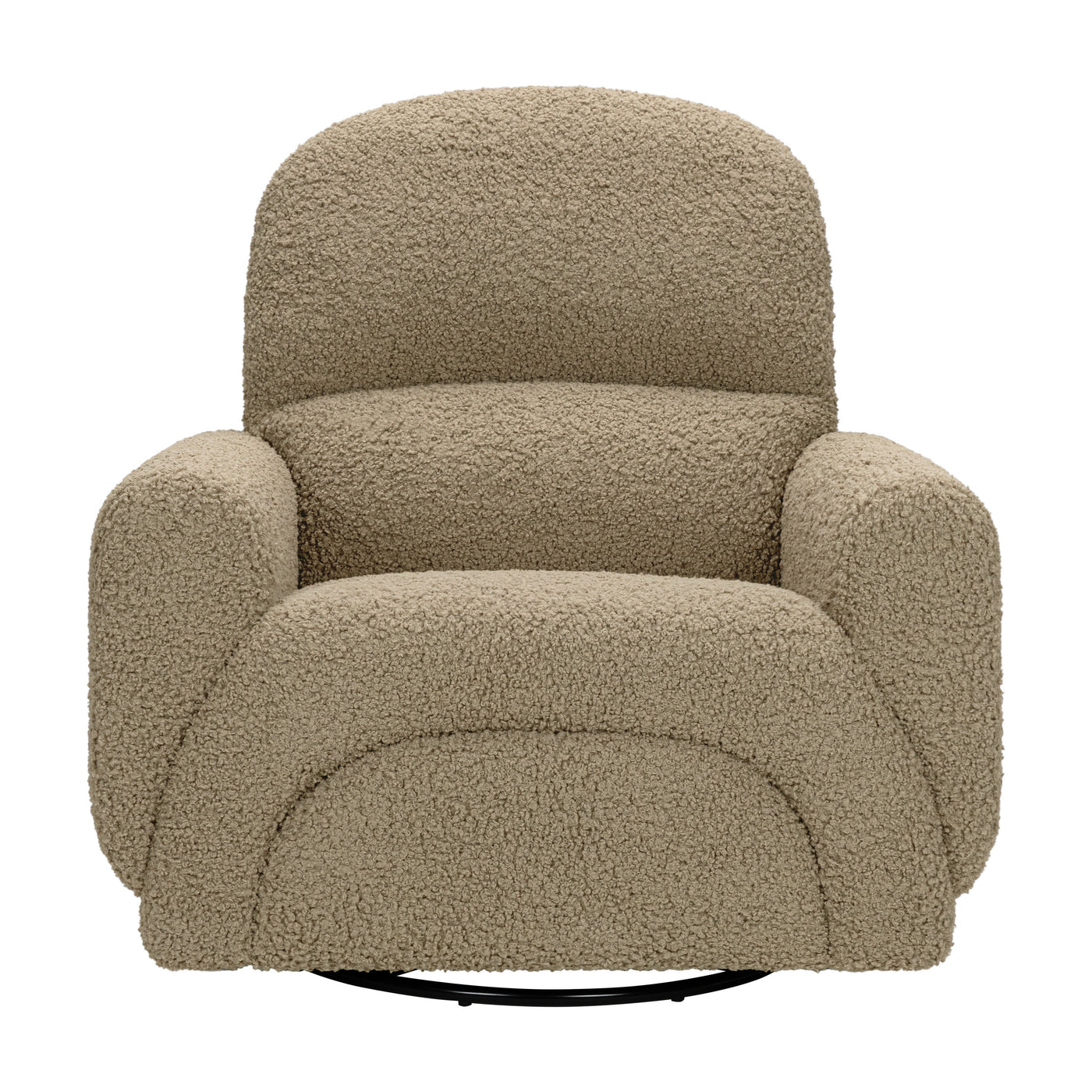Babyletto Rainbow Recliner and Swivel Glider in Teddy Loop