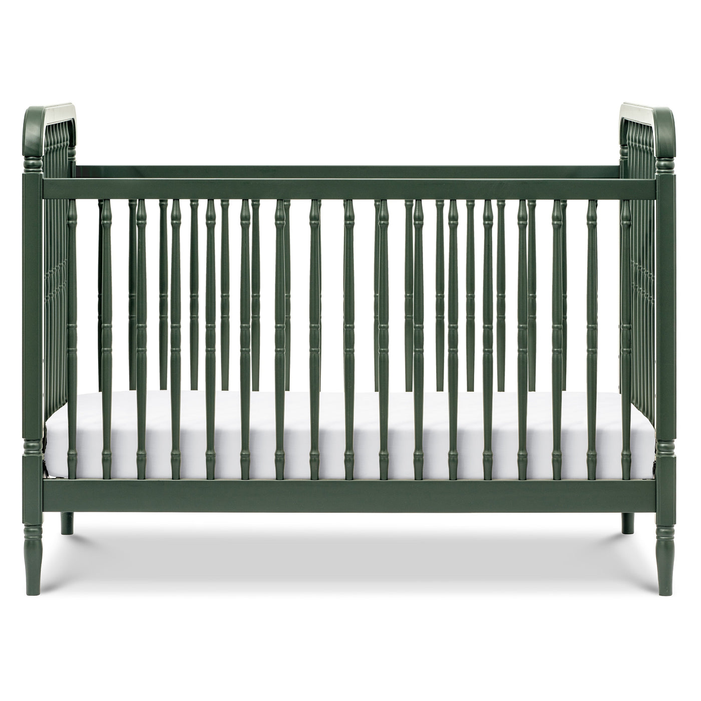 Namesake Liberty 3-in-1 Convertible Spindle Crib with Toddler Bed Conversion Kit
