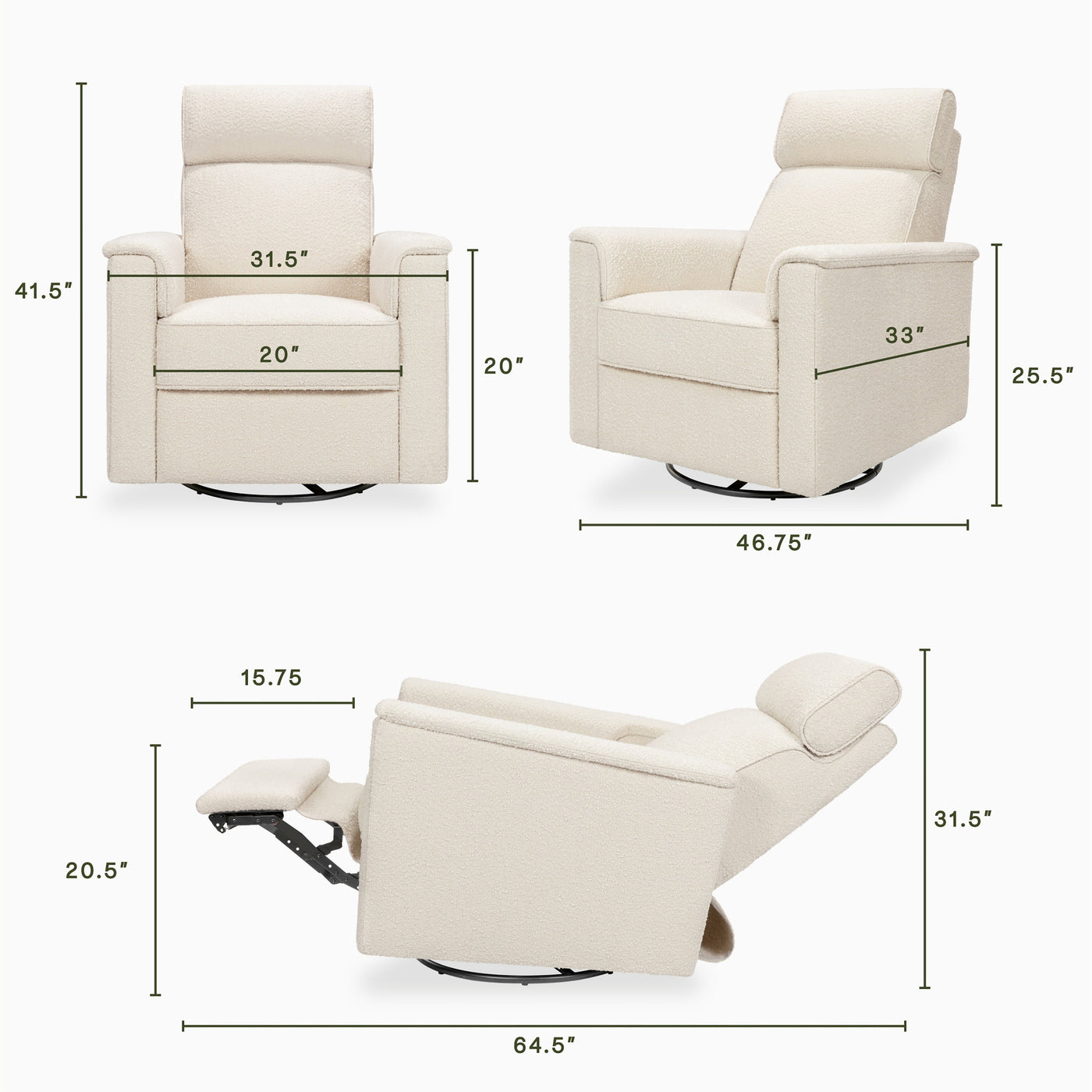 Namesake Willa Pro Power Recliner & Swivel Glider