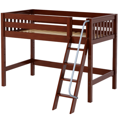 Maxtrix Twin XL Mid Loft Bed with Ladder