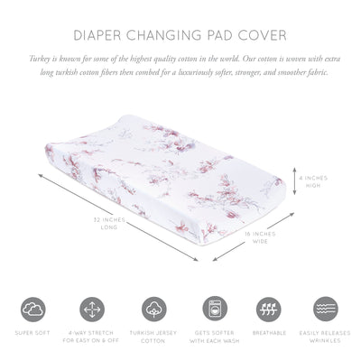Oilo Bella Jersey Changing Pad Cover