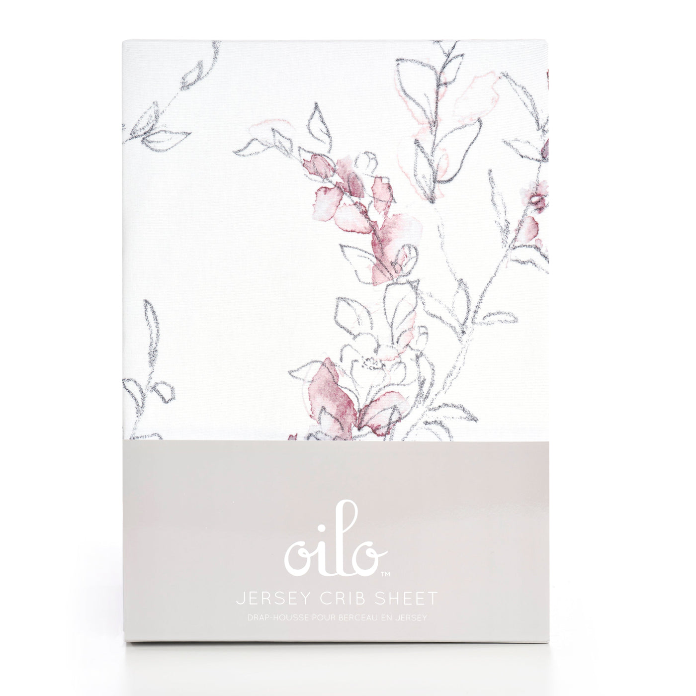 Oilo Bella Floral Crib Sheet