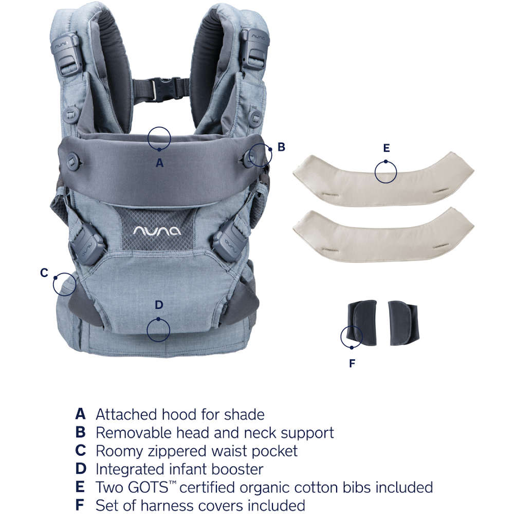 NUNA cudl 抱っこ紐 softened sage Nuna CUDL 4-in-1 Baby Carrier – Baby Grand