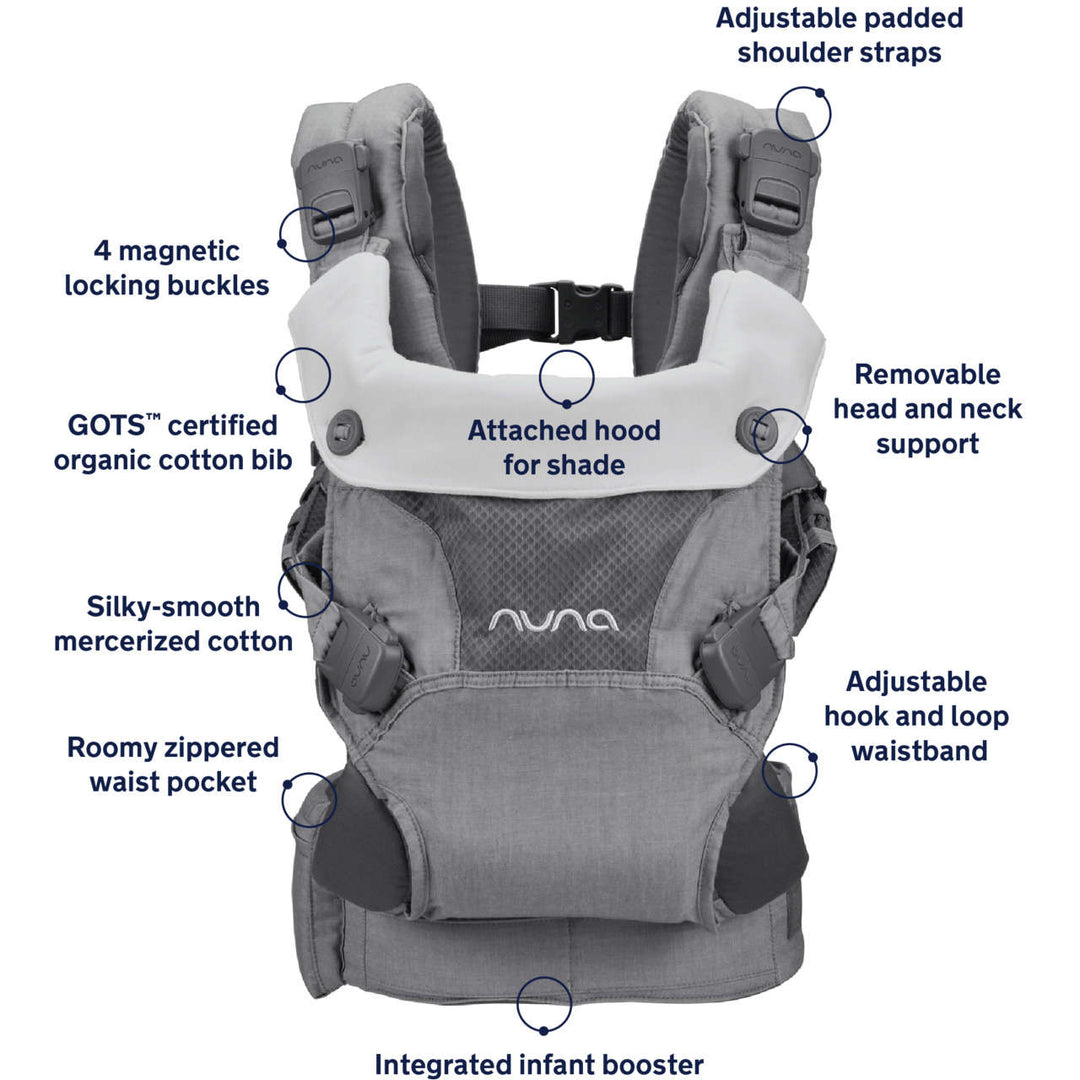 Nuna cudl™ 4-in-1 baby newest carrier