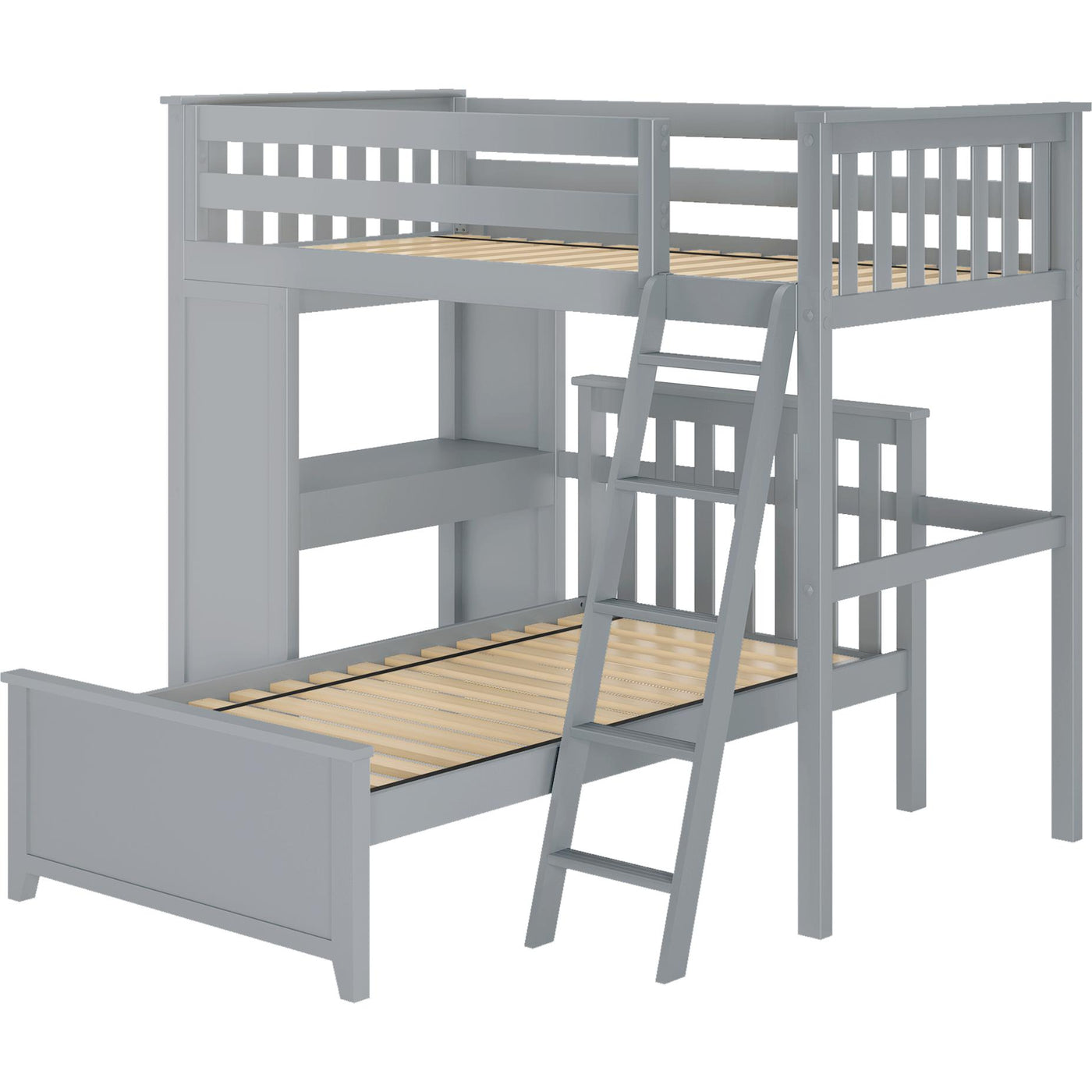 Jackpot Deluxe "CANTEBURY 1" Twin Loft Bed Study + Twin Bed