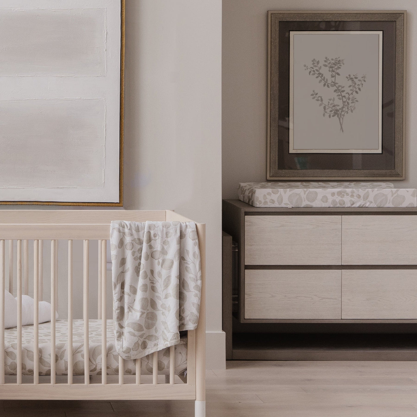 Oilo Leaf Jersey Changing Pad Cover – Berg's Baby Teen Furniture