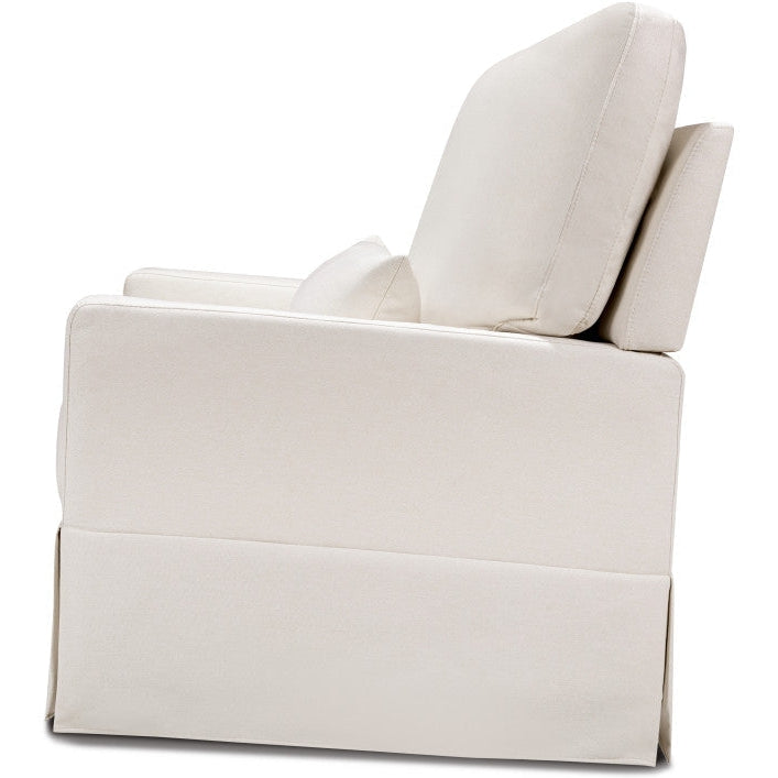 Namesake Crawford Chair and a Half Pillowback Swivel Glider