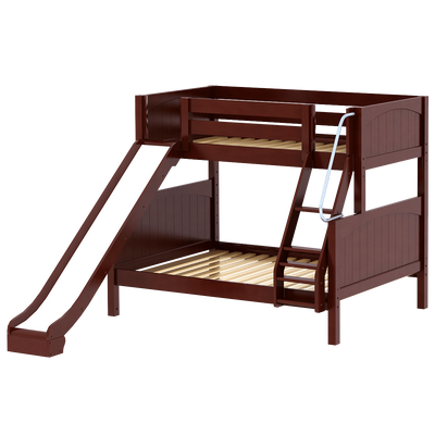 Maxtrix Twin over Full Medium Bunk Bed + Slide
