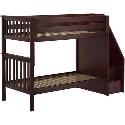 Jackpot Deluxe "SUNDERLAND" Twin over Twin Staircase Bunk