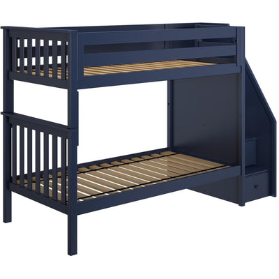 Jackpot Deluxe "SUNDERLAND" Twin over Twin Staircase Bunk