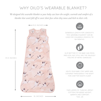 Oilo Crane Wearable Blanket