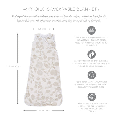 Oilo Leaf Wearable Blanket
